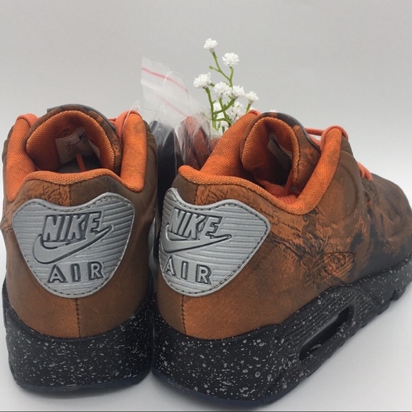 nike air max 90 mars stone & magma orange
